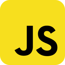 JavaScript icon - A yellow square with JS in the corner